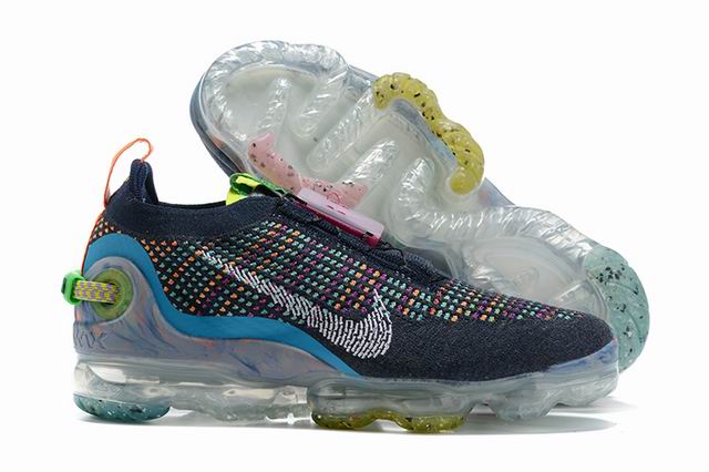 Nike Air Vapormax 2020 FK Unisex Running Shoes Black Blue-02 - Click Image to Close